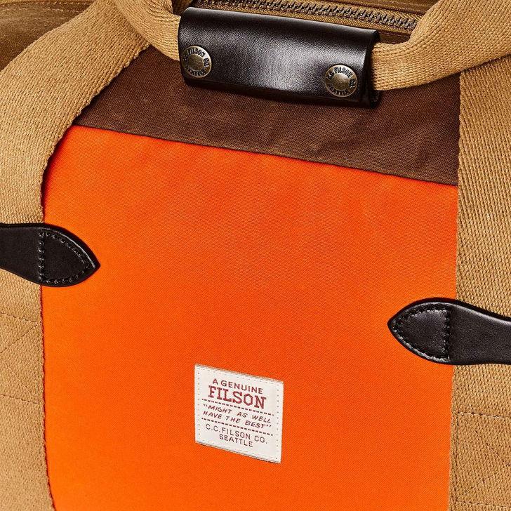 Filson Borsone Filson Small Duffle Arancio
