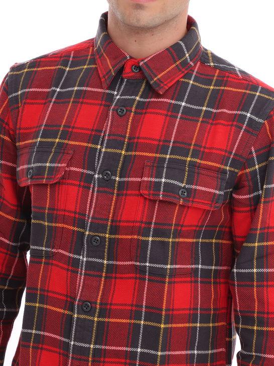Filson Camicia Filson Flannel Rosso