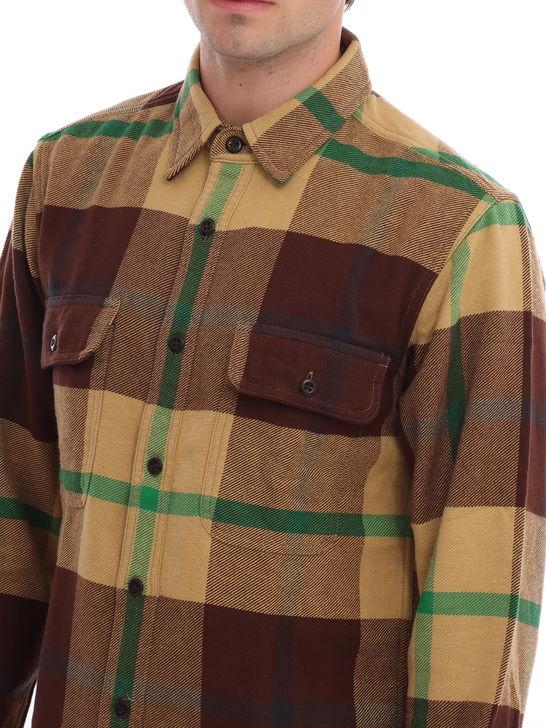 Filson Camicia Filson Flannel Verde