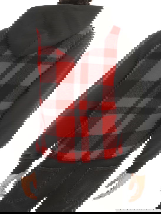 Filson Gilet Filson Mackinaw Rosso