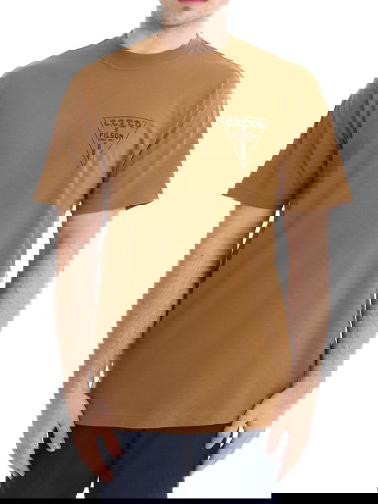 Filson T-Shirt Filson Pioneer Graphic Beige