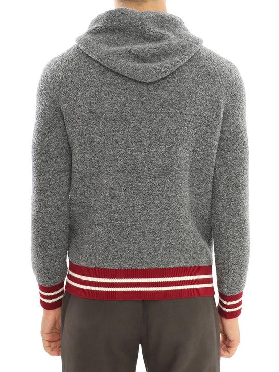 Gallia Felpa Gallia Cappuccio Grigio