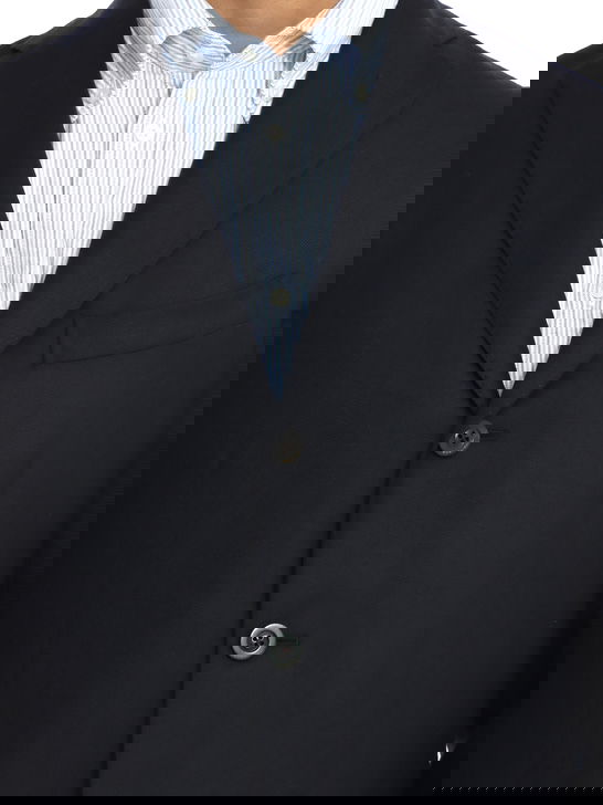 Boglioli Milano Giacca Boglioli Milano Wool Twill Blu