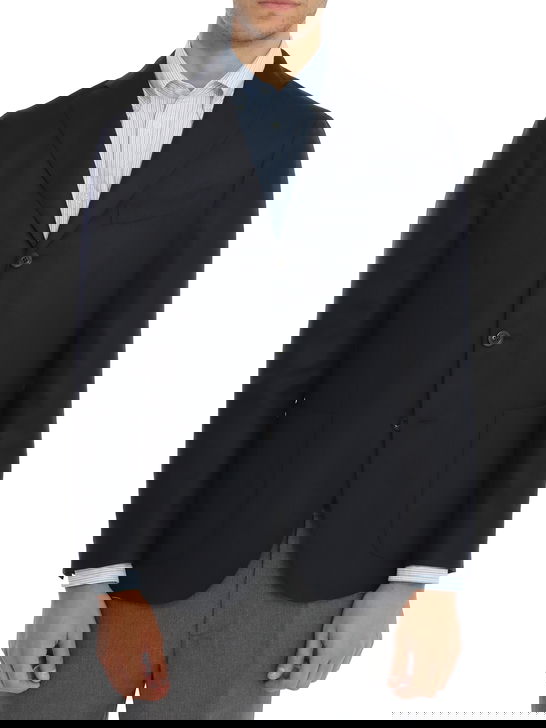 Boglioli Milano Giacca Boglioli Milano Wool Twill Blu