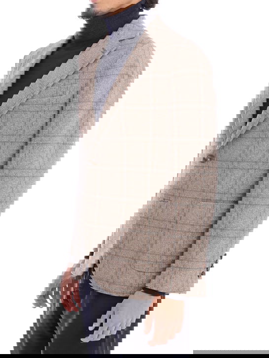 Circolo 1901 Giacca Circolo 1901 Special Print Windowpane Beige