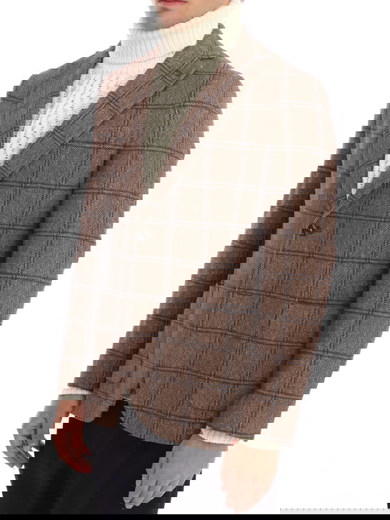 Circolo 1901 Giacca Circolo 1901 Windowpane Marrone