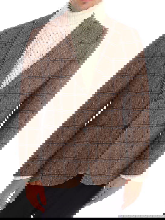 Circolo 1901 Giacca Circolo 1901 Windowpane Marrone