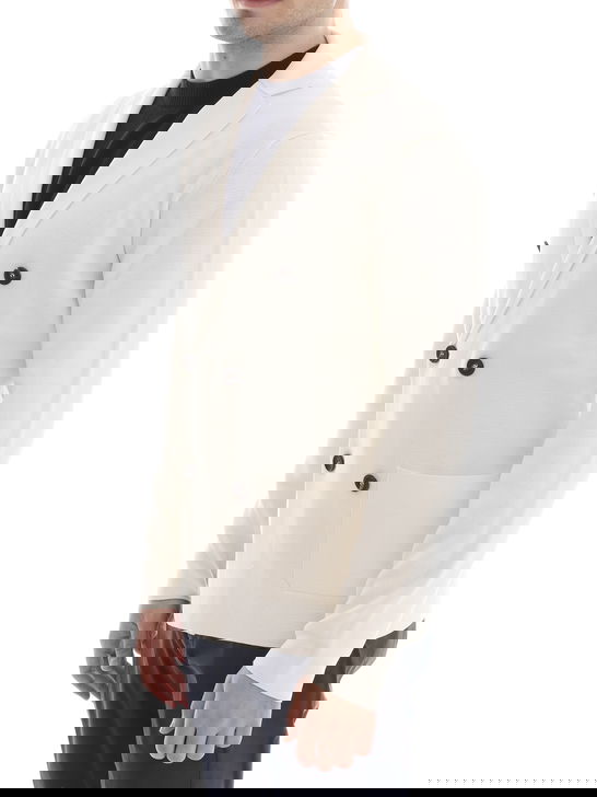 Filippo De Laurentiis Giacca Filippo De Laurentiis Crepe Bianco