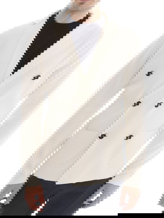 Filippo De Laurentiis Giacca Filippo De Laurentiis Crepe Bianco