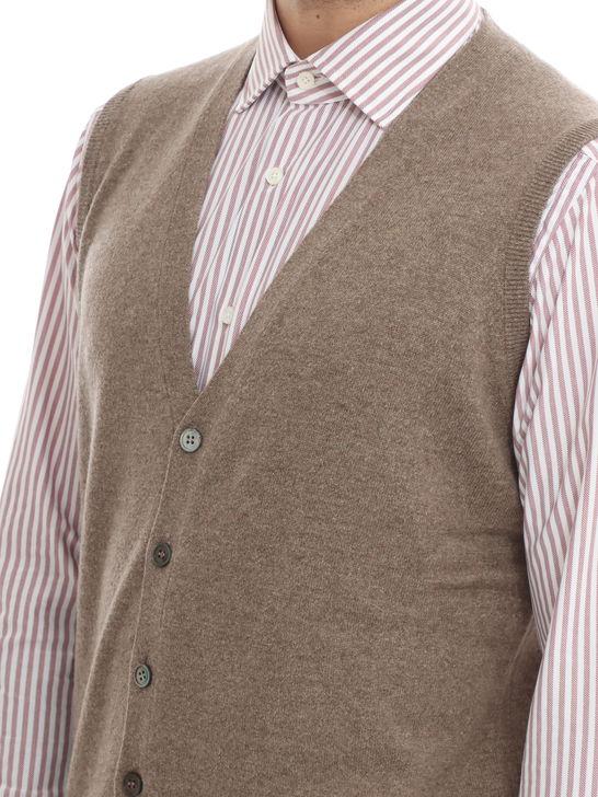 Filippo De Laurentiis Gilet Filippo De Laurentiis Beige