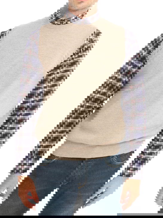 Filippo De Laurentiis Gilet Filippo De Laurentiis Beige