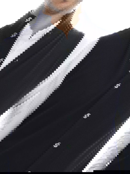 Filippo De Laurentiis Gilet Filippo De Laurentiis Blu