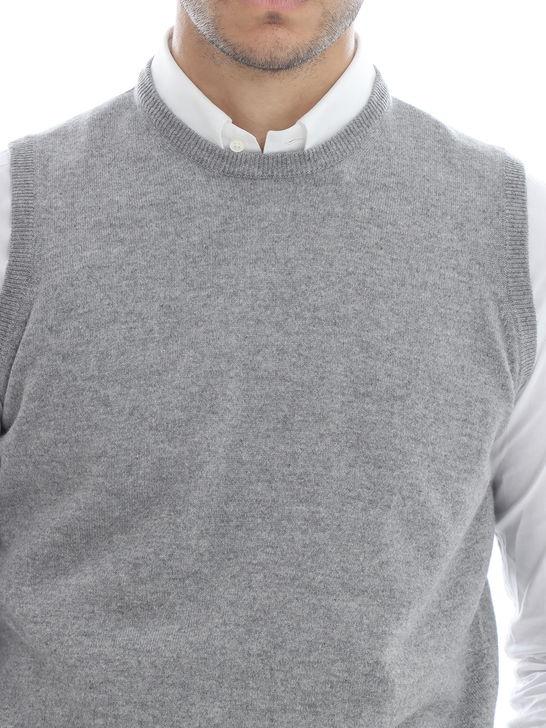Filippo De Laurentiis Gilet Filippo De Laurentiis Grigio