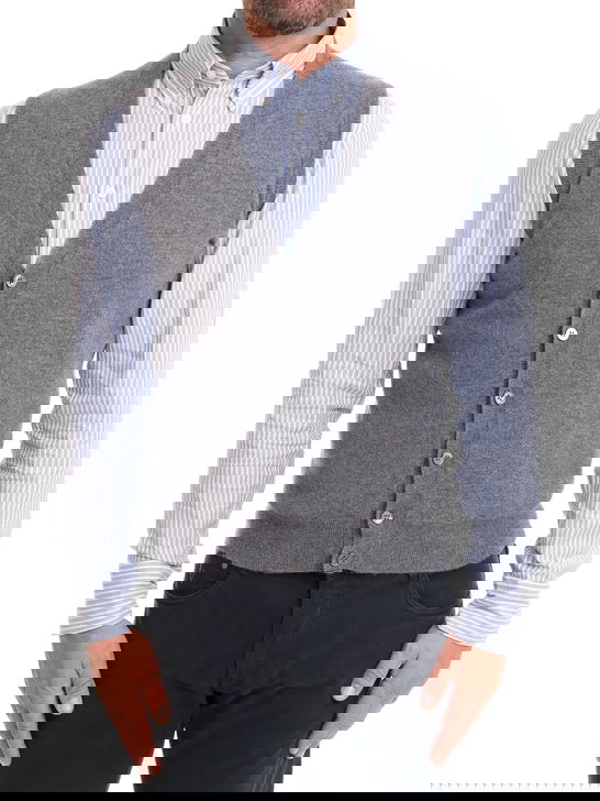 Filippo De Laurentiis Gilet Filippo De Laurentiis Grigio