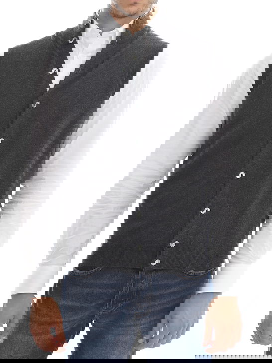 Filippo De Laurentiis Gilet Filippo De Laurentiis Grigio