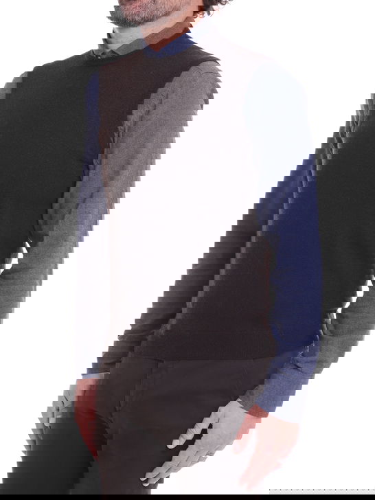 Filippo De Laurentiis Gilet Filippo De Laurentiis Marrone