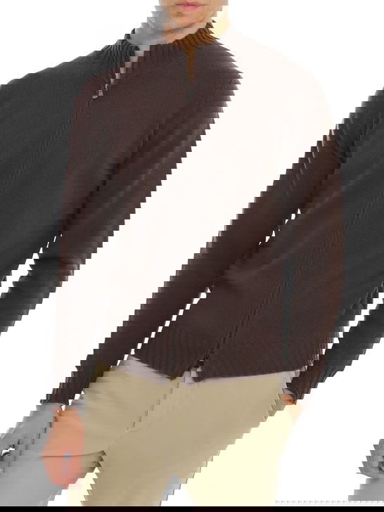 Filippo De Laurentiis Giubbino Filippo De Laurentiis Zip Marrone