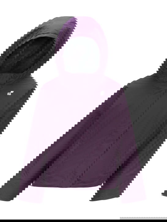 K Way Giubbino K-Way Lily Micro Ripstop Marmotta Viola