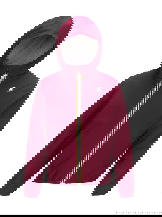 K Way Giubbino K-Way Lily Stretch Poly Jersey Bordeaux