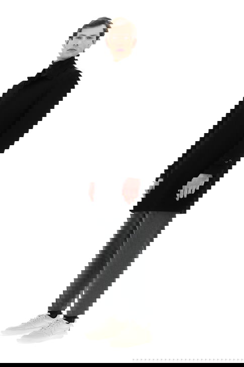 Herno Cappotto Herno Wool Cashmere Blu