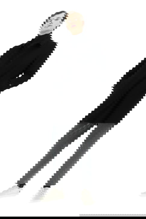 Herno Cappotto Herno Wool Cashmere Blu