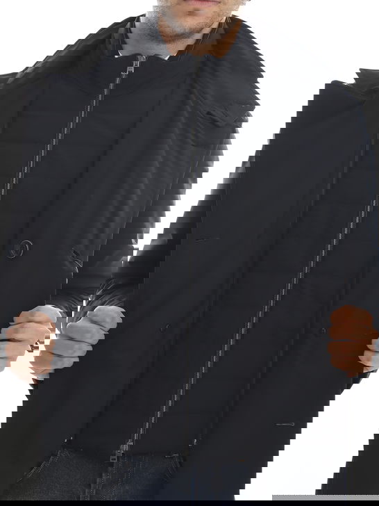 Herno Peacoat Herno Washington Blu