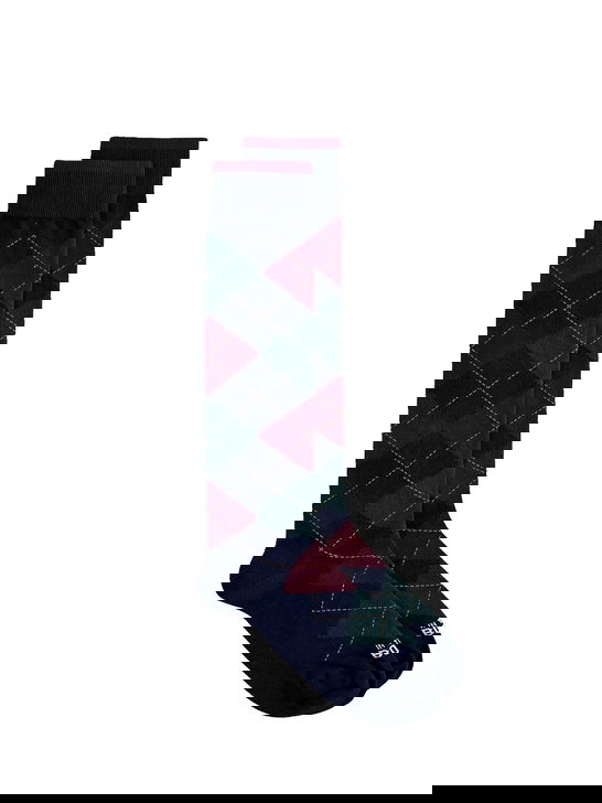 In The Box Calze In The Box Argyle Blu