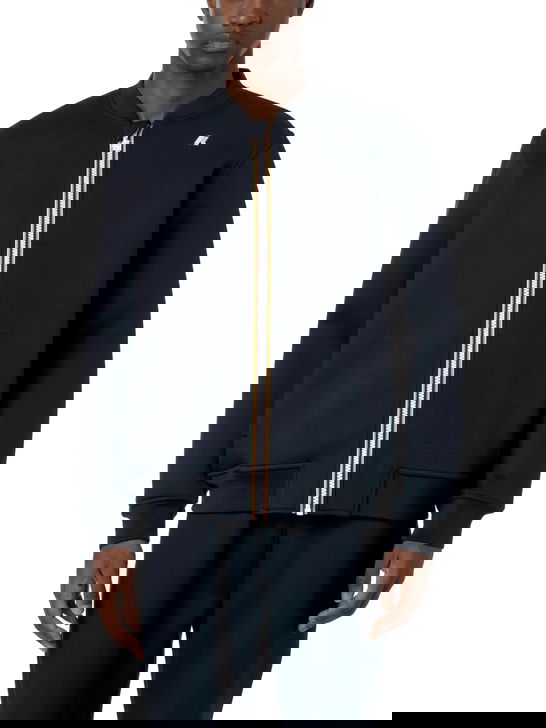 K Way Felpa K-Way Abel Spacer Blu