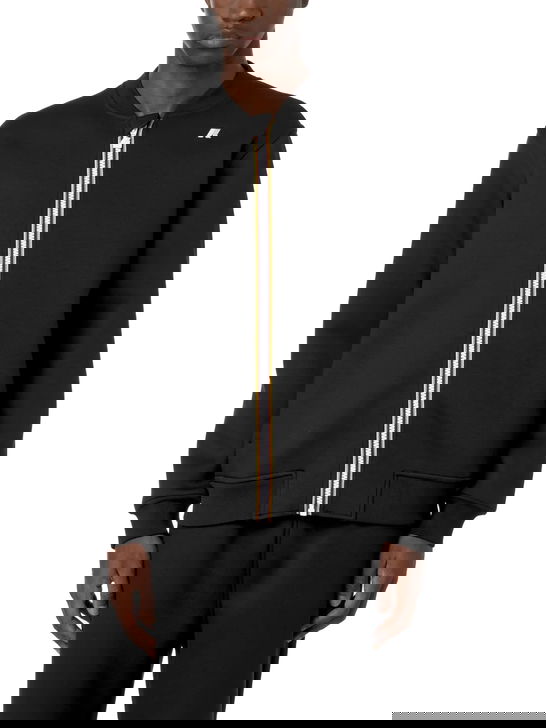 K Way Felpa K-Way Abel Spacer Nero