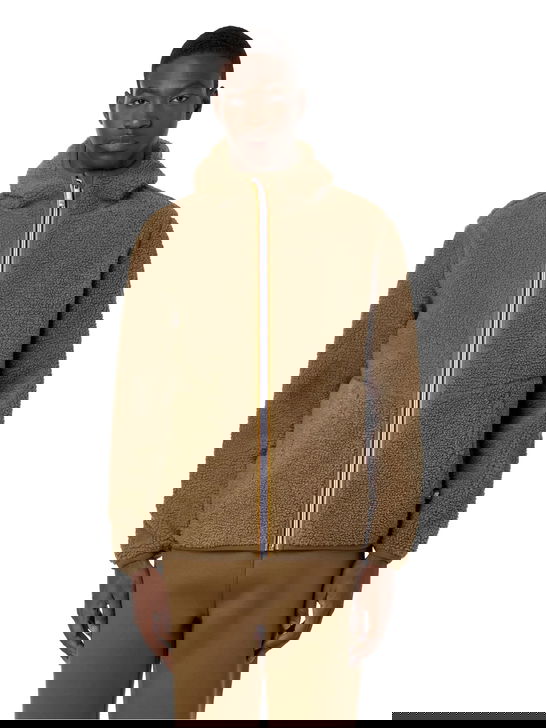 K Way Felpa K-Way Jack Sherpa Marrone