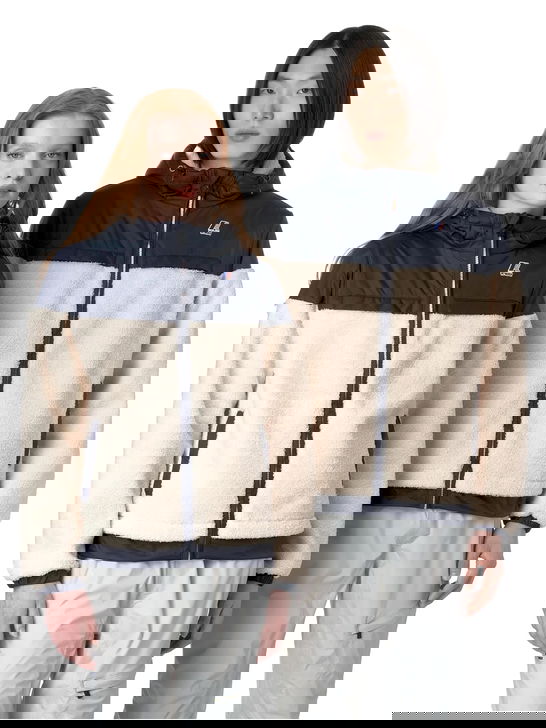 K Way Felpa K-Way Le Vvrai 3.0 Jildaz Orsetto Blu