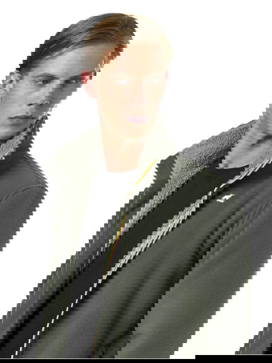 K Way Felpa K-Way Pascal Sherpa Polar Verde