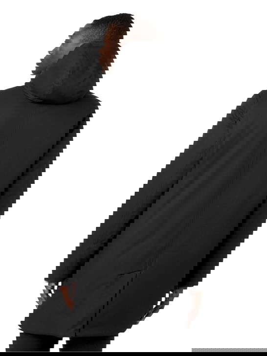 K Way Giaccone K-Way Jarno Twill Marmotta Nero