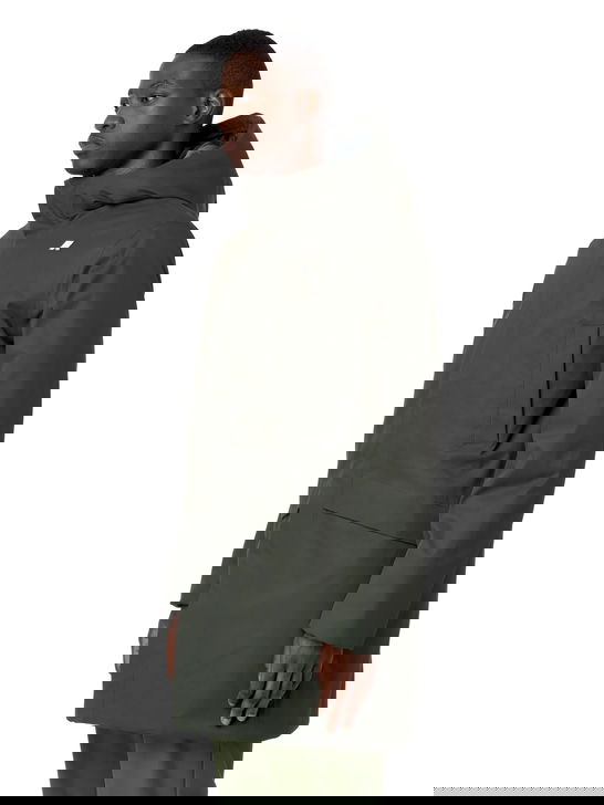 K Way Giaccone K-Way Jarno Twill Marmotta Verde