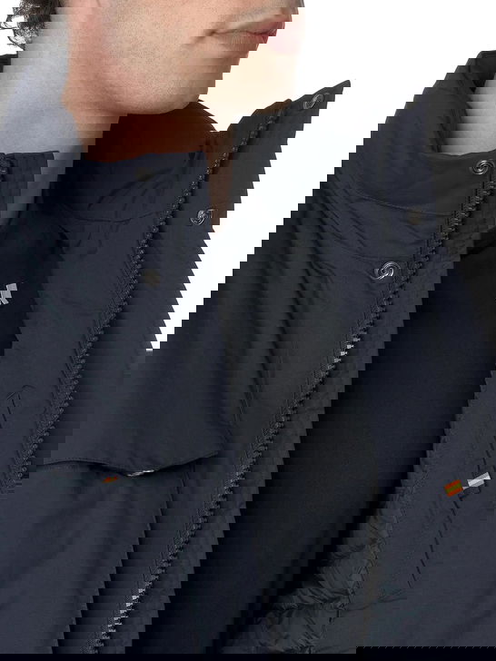 K Way Giaccone K-Way Manphy Warm Ottoman Blu