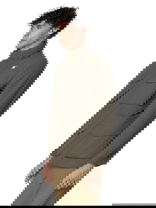 K Way Giaccone K-Way Manphy Warm Ottoman Marrone