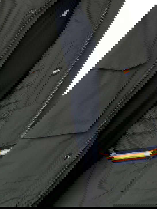 K Way Giaccone K-Way Manphy Warm Ottoman Verde