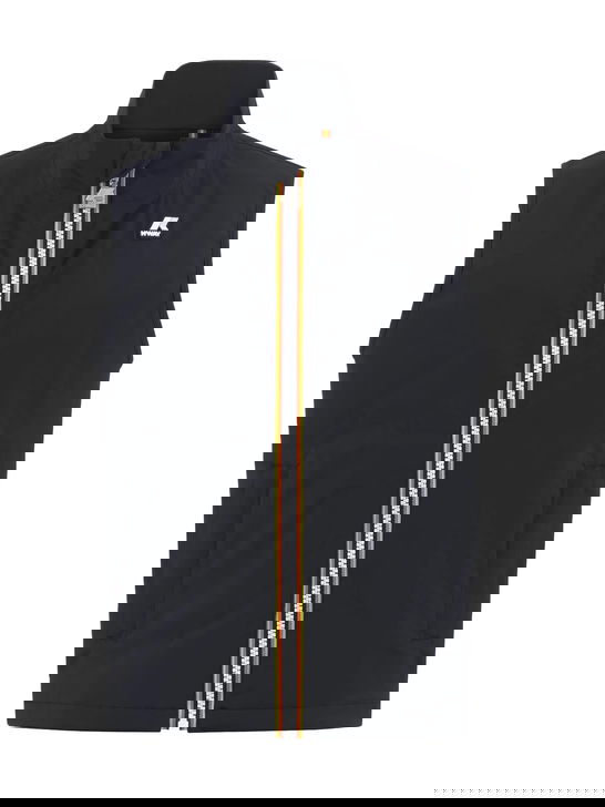 K Way Gilet K-Way Valen Nylon Stretch Jersey Blu