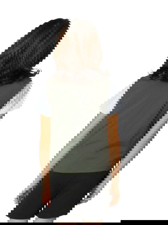 K Way Gilet K-Way Valen Nylon Stretch Jersey Verde