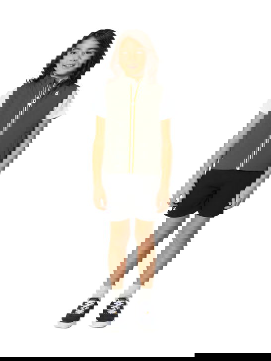 K Way Gilet K-Way Valen Nylon Stretch Jersey Verde