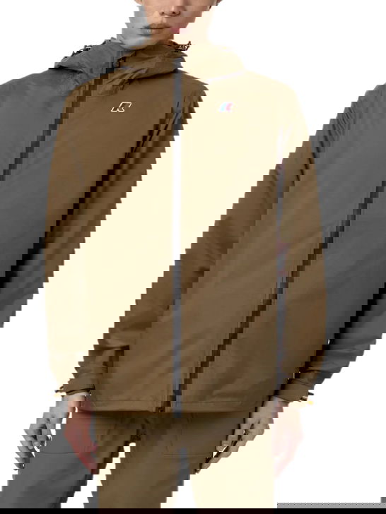 K Way Giubbino K-Way Charmel Travel Marrone