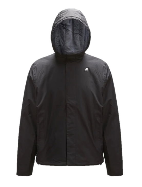 K Way Giubbino K-Way Jack Ripstop Marmotta Nero