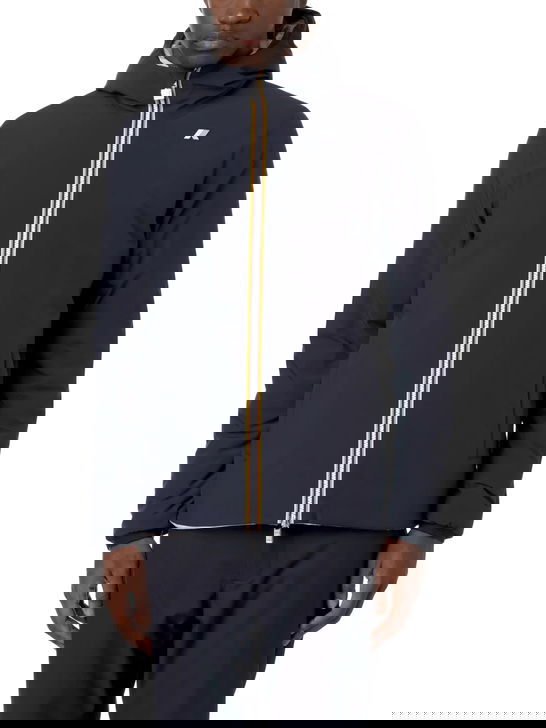 K Way Giubbino K-Way Jack Stretch Warm Double Blu