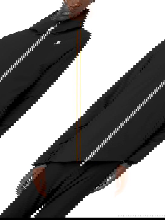 K Way Giubbino K-Way Jack Stretch Warm Double Nero