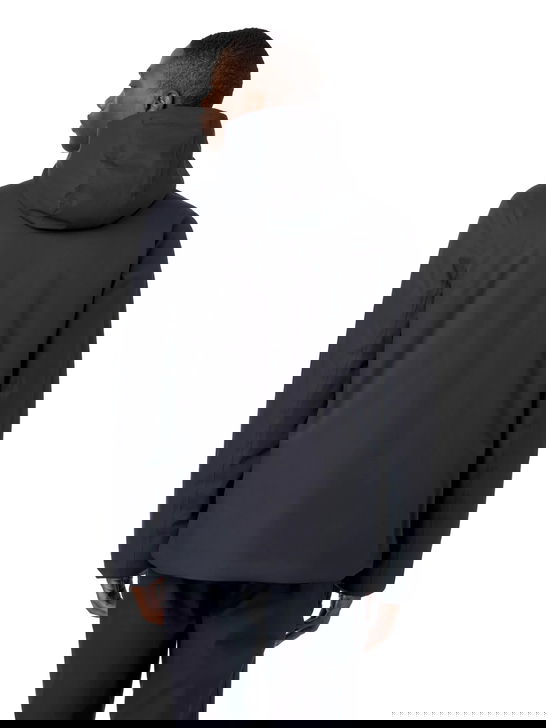 K Way Giubbino K-Way Jacko Twill Marmotta Blu