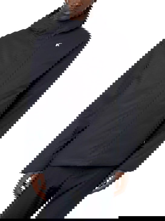 K Way Giubbino K-Way Jacko Twill Marmotta Blu