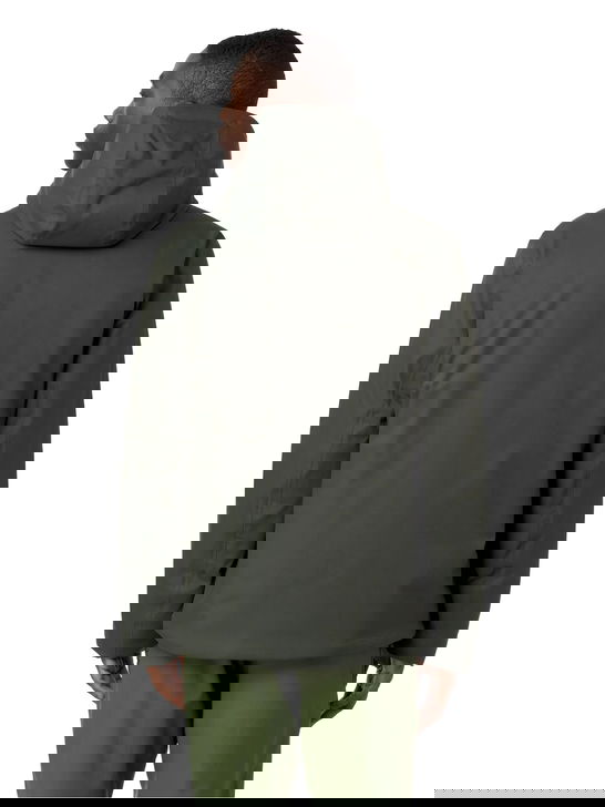 K Way Giubbino K-Way Jacko Twill Marmotta Verde