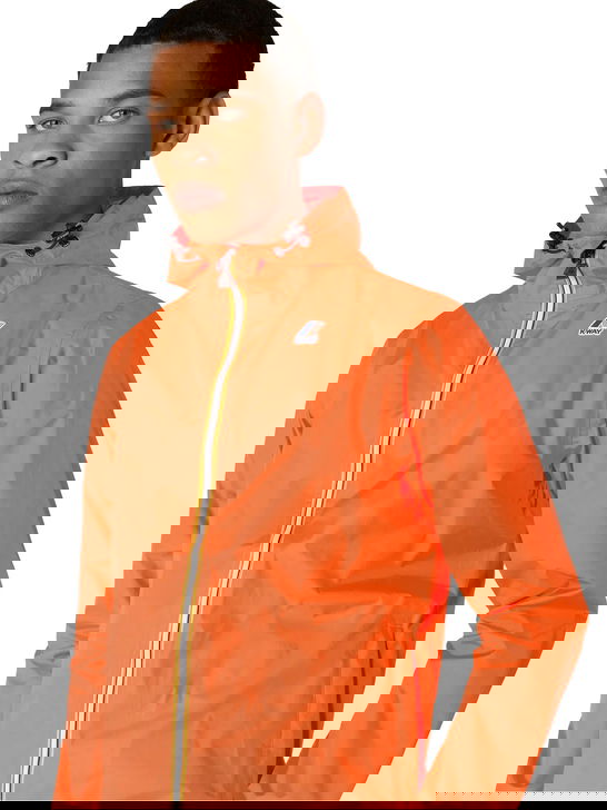 K Way Giubbino K-Way Levrai 3.0 Claude Arancione