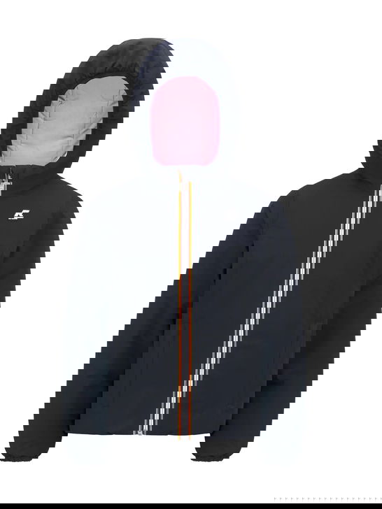 K Way Giubbino K-Way P. Lily Warm Revesible Blu