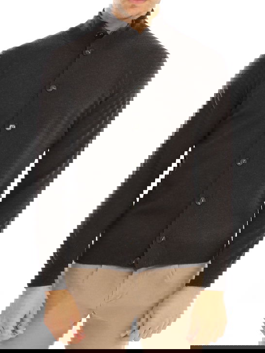 Kangra Cardigan Kangra Geelong Grigio Marrone